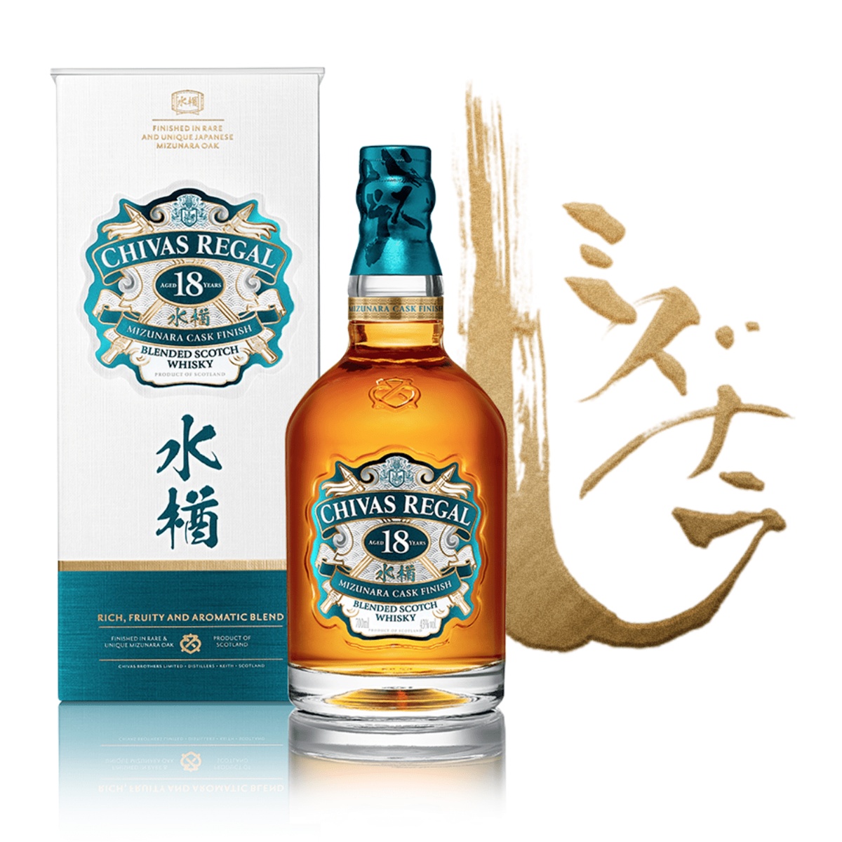 Chivas 18 năm Mizunara Cask Finish – 700ml