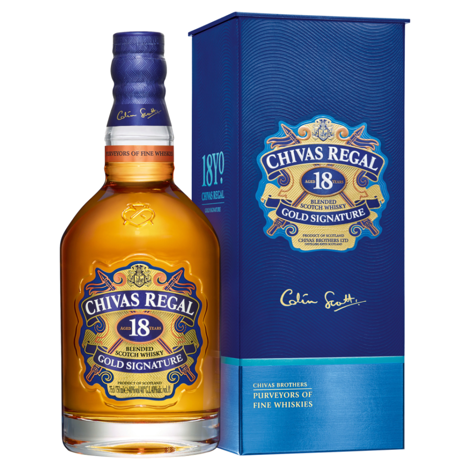 Rượu Chivas 18 Năm – Chivas Regal 18 Gold Signature