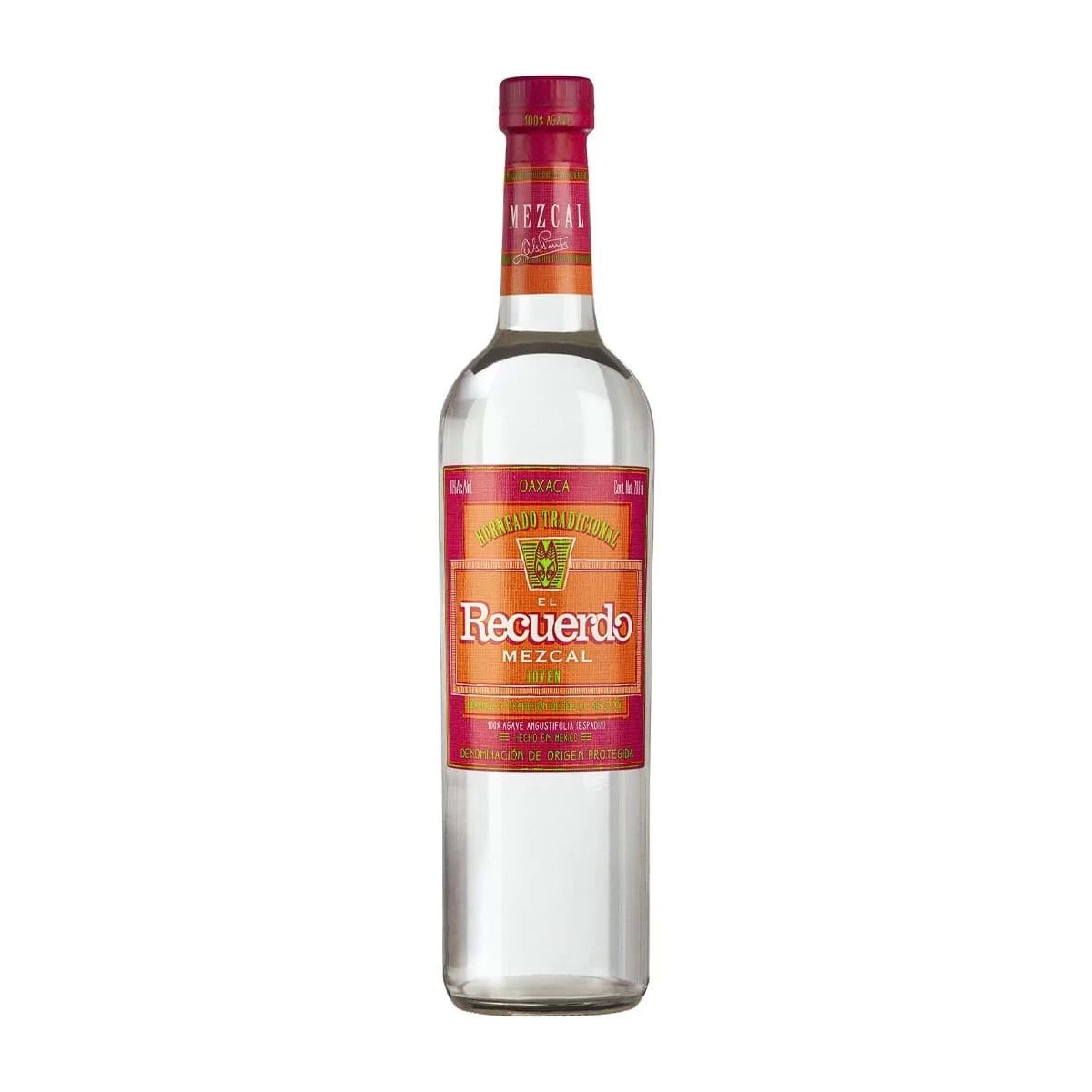 El Recuerdo Mezcal Joven