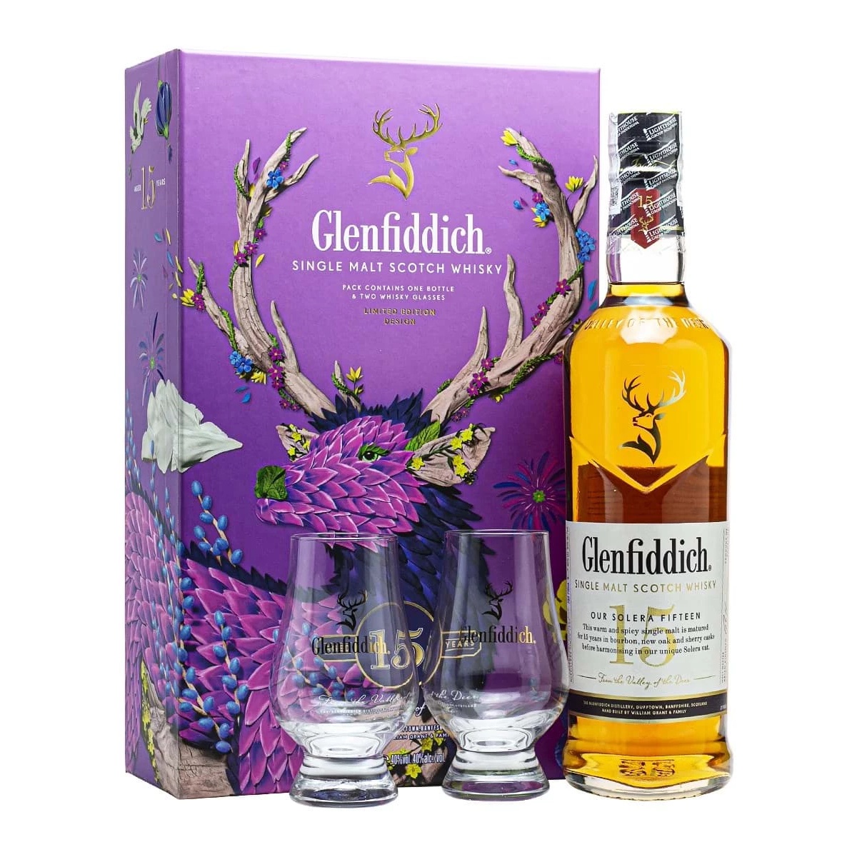 Glenfiddich 15 năm – Hộp quà Tết 2024