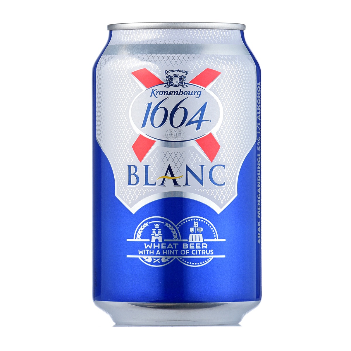 Bia Kronenbourg 1664 Blanc 5% – lon 320ml
