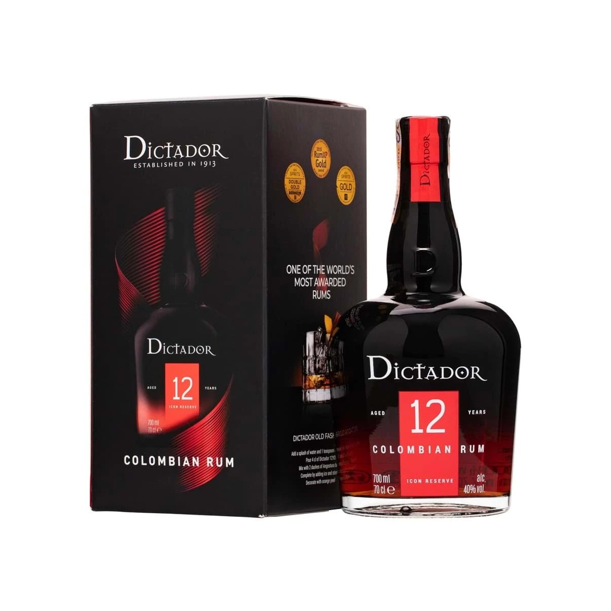 Rum Dictador 12 năm