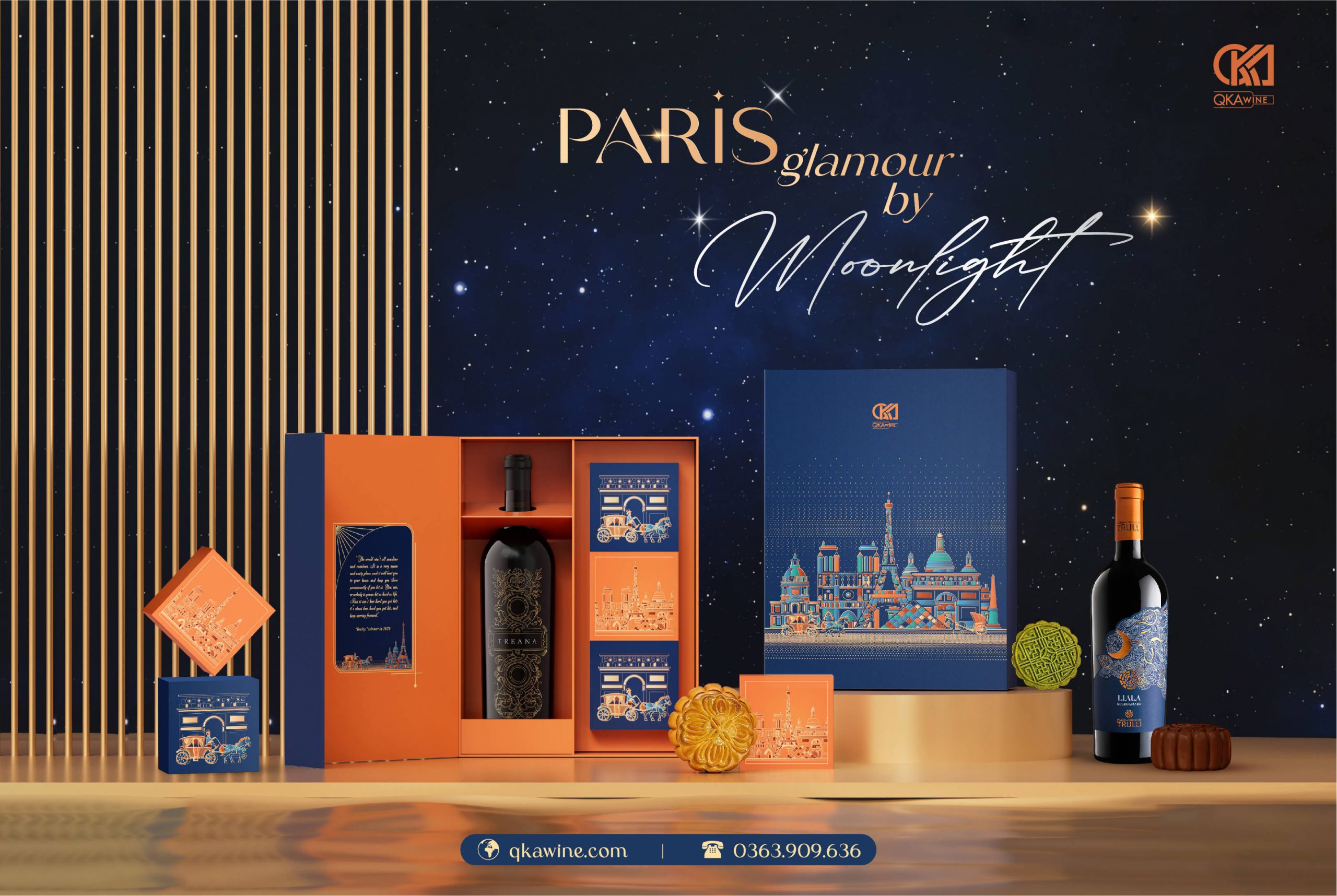 Set quà Paris glamour by Moonlight 2023