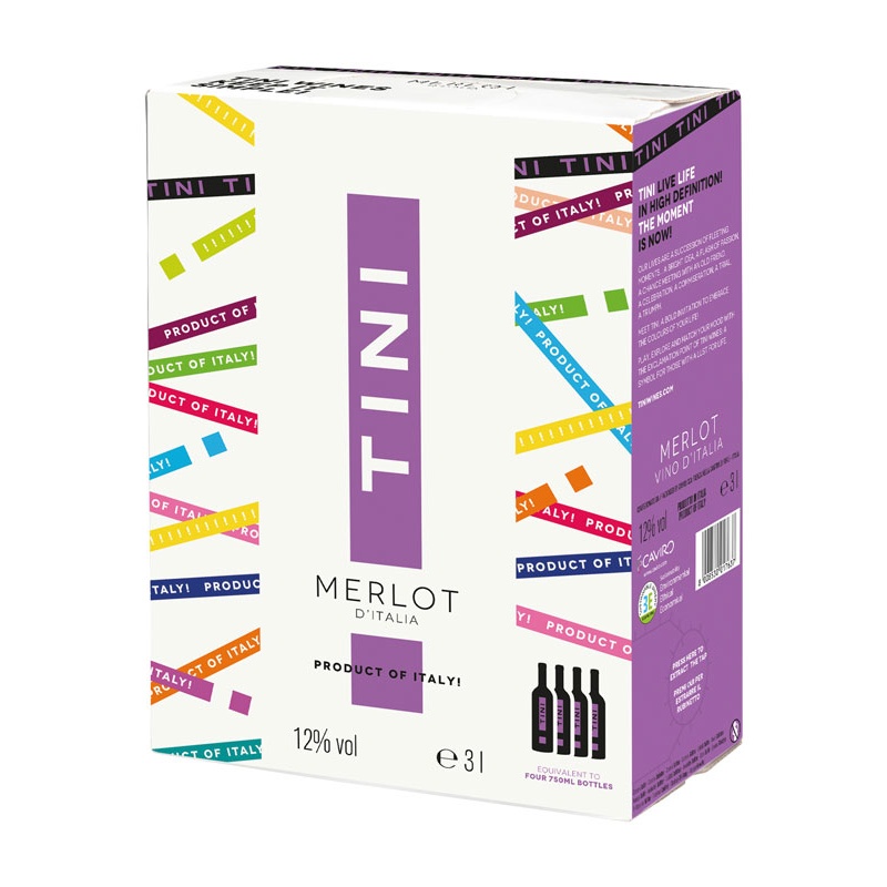 Tini Merlot BIB 3L