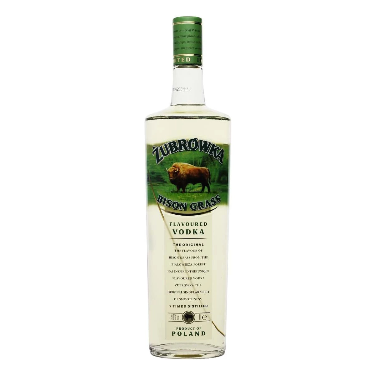 Rượu Vodka Zubrowka 1L