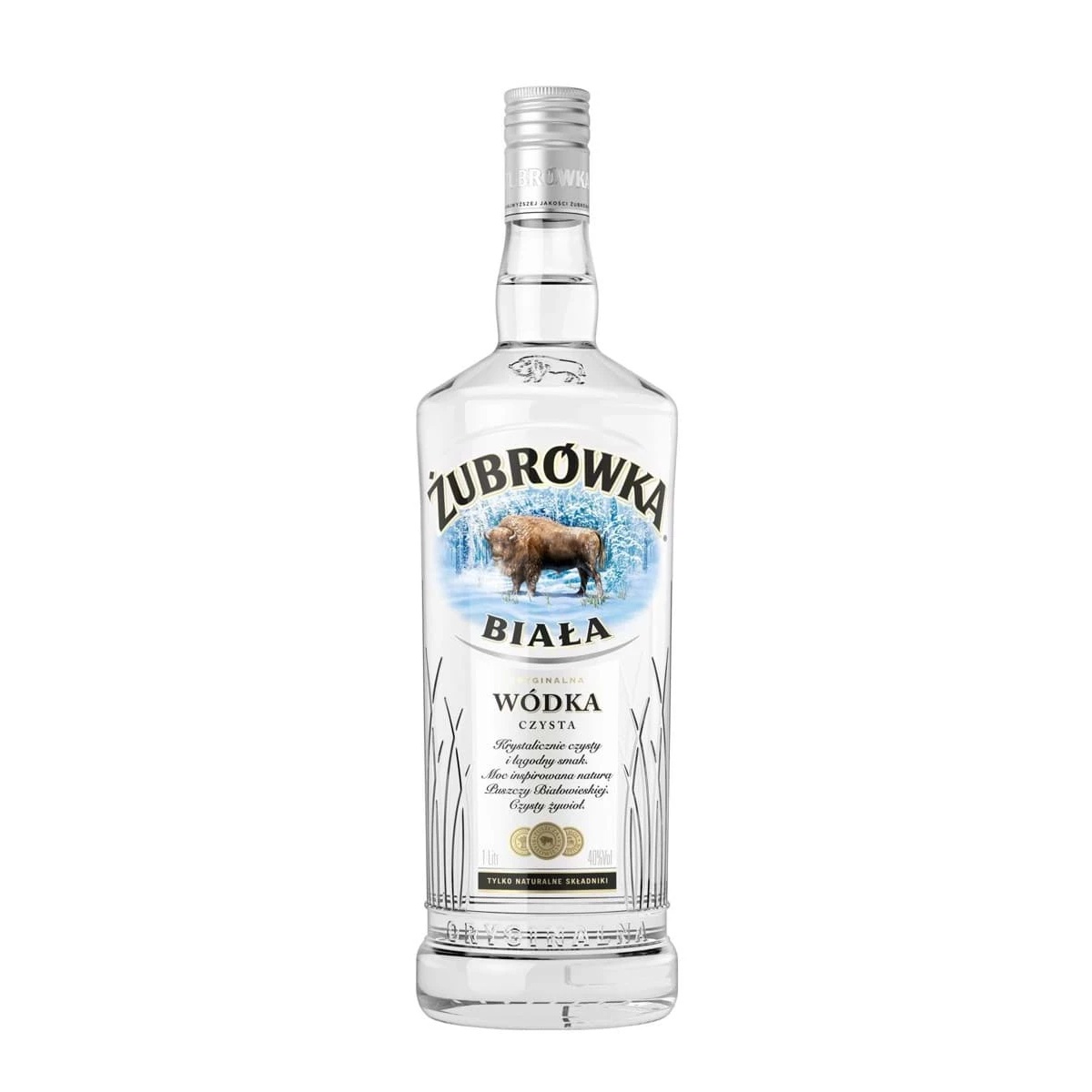 Vodka Zubrowka Biala 1L