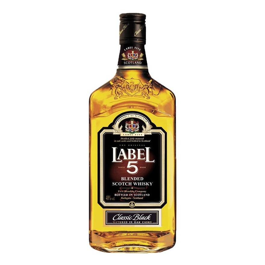 Rượu Whisky Label 5 Classic Black – 750ml