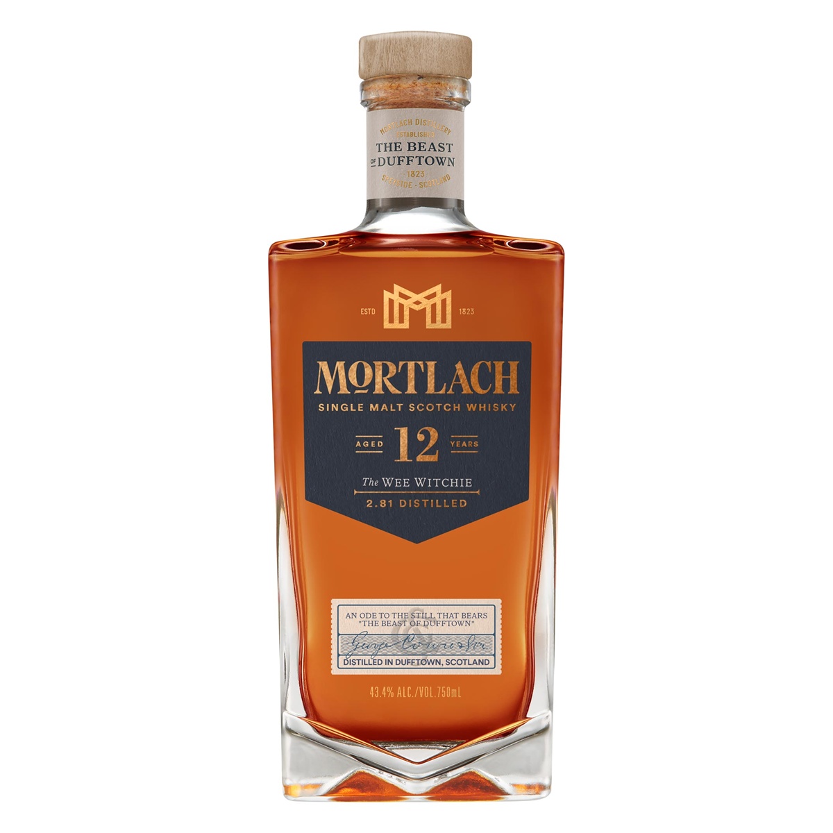 Rượu Mortlach 12 năm The Wee Witchie 750ml