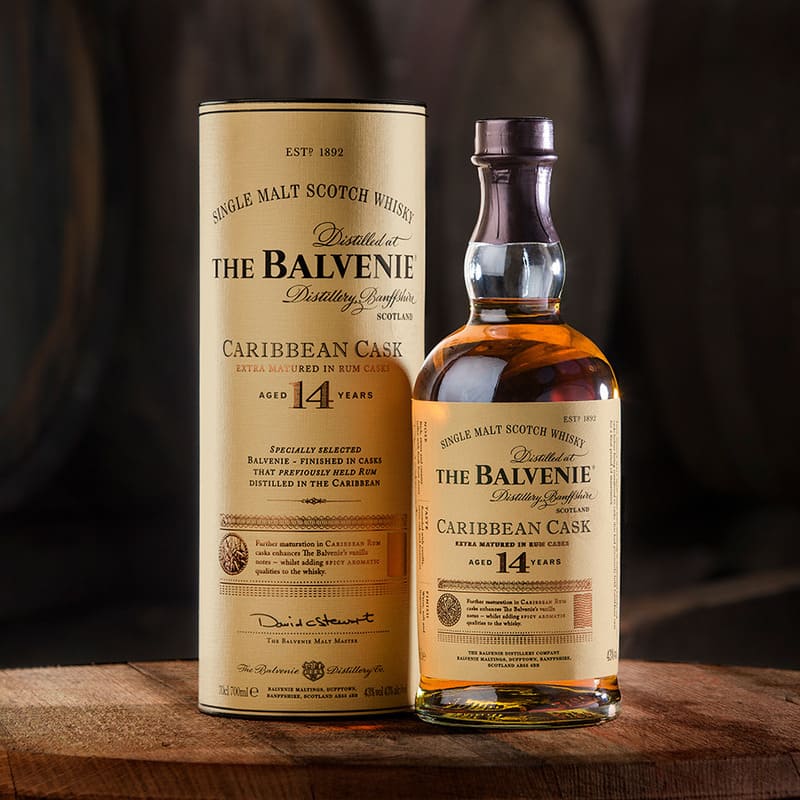 Rượu Balvenie 14 năm tuổi Caribbean Cask