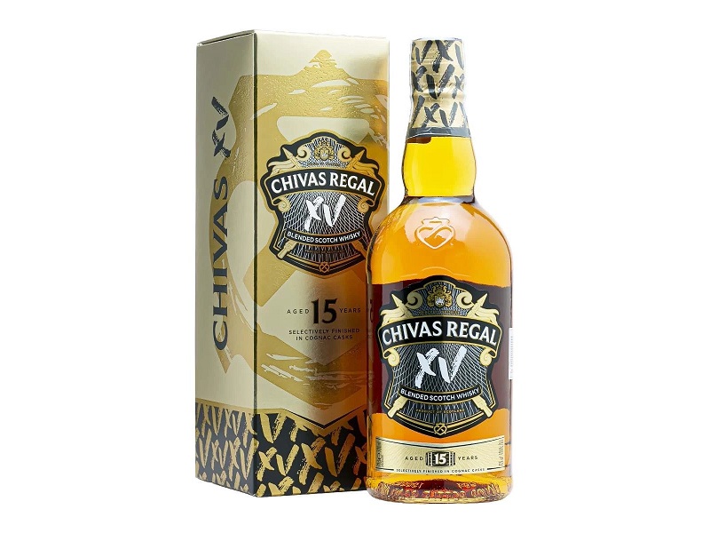 rượu chivas 15 năm mẫu mới