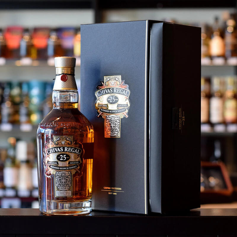 Lịch sử rượu Chivas Regal 25 năm
