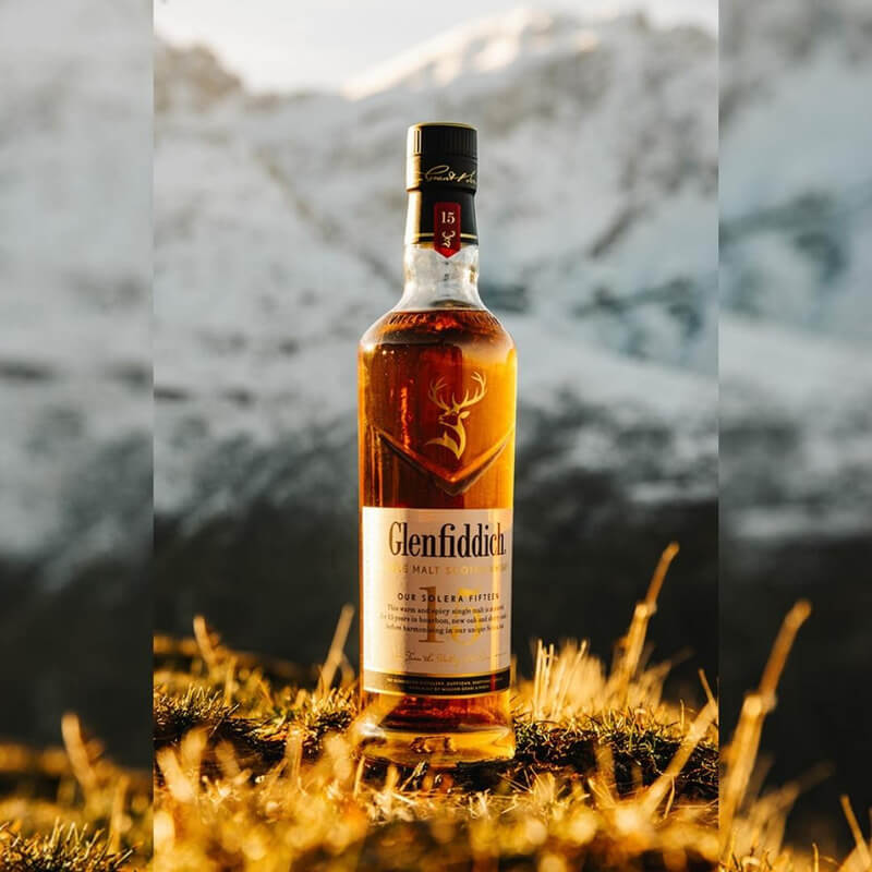 Rượu Single Malt Scotch Whisky Glenfiddich 15