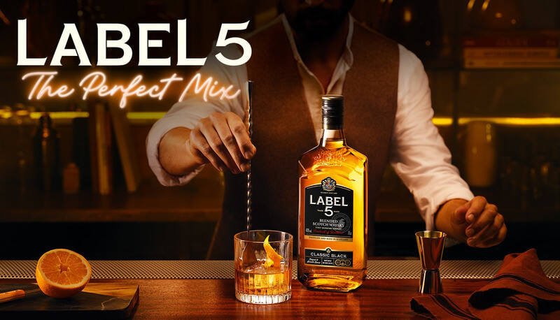 Các giải thưởng quốc tế của Whisky Label 5