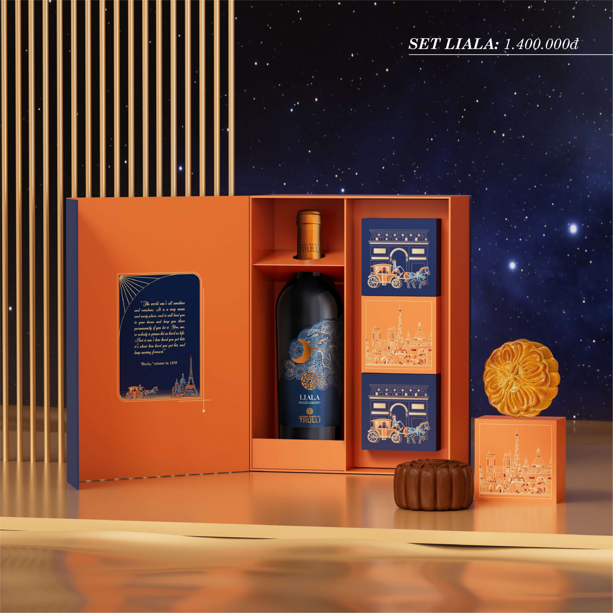 Set quà Paris glamour by Moonlight 2023